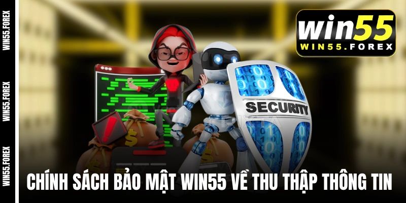 Chính sách bảo mật WIN55 về thu thập thông tin